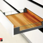 ریل اسلیم شیشه ارتفاع 106mm