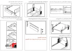 ریل اسلیم شیشه اینر بلند با فرانت آلومینیوم - فانتونی B516 تا B520 - Image 2