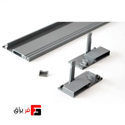 لوازم کشو اینر دبل باکس اسلیم با فرانت آلومینیوم 110mm