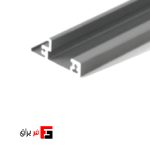 لوازم اینر ریل اسلیم با براکت شیشه جلو و ارتفاع 106mm - فانتونی B493 - Image 4