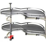 لمن کرنر دو طبقه دایمند استایل زیر صفحه با آرامبند عرض یونیت 900mm فانتونی D012 , D013 - Image 2