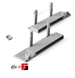 لوازم اینر ریل اسلیم با براکت شیشه جلو و ارتفاع 193mm -  فانتونی  B494 - Image 4