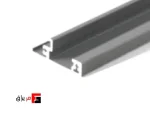 لوازم کشو اینر ریل اسلیم شیشه با فرانت شیشه 106mm - فانتونی  B593 - Image 2