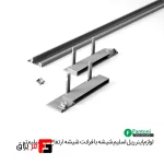لوازم اینر ریل اسلیم شیشه با فرانت شیشه و ارتفاع 193mm - فانتونی B594 - Image 4