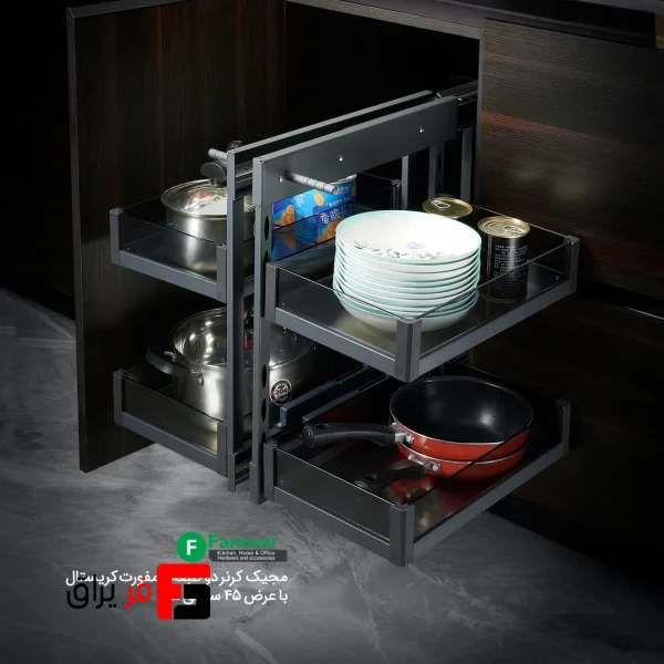 مجیک کرنر دو طبقه کامفورت کریستال با آرامبند عرض یونیت (1)_2