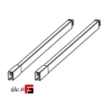 میله گالری جهت ریل بدنه دار اسلیم و اسلیم شیشه ارتفاع 106mm عمق 500mm - فانتونی B465