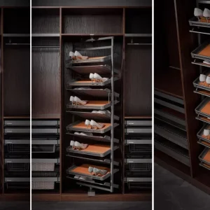 12-tier French style dresser shoe stand