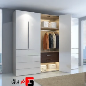 Eco model double-door folding door mechanism