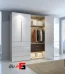 Eco model double-door folding door mechanism