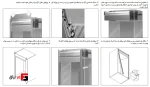 Electric air mechanism for roller shutter door (glass)