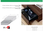 Fingerprint safety drawer inside the cabinet and desk