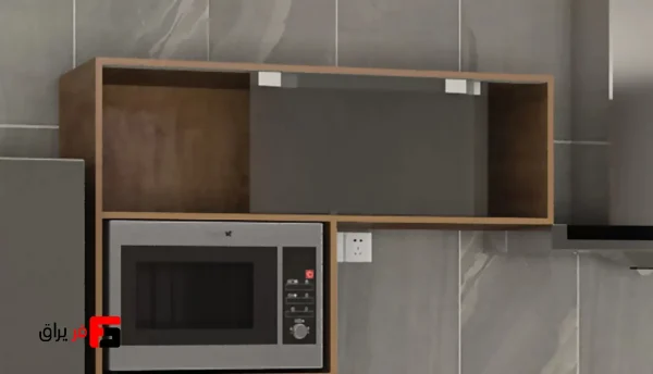 Frameless built-in glass rail door air mechanism (without floor rail) with brace