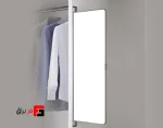 Frameless rotating mirror, width 300mm