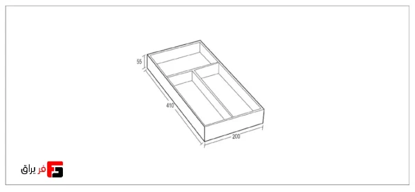 French style multi-purpose combination leather box