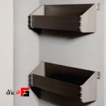 Hanging box behind the closet door