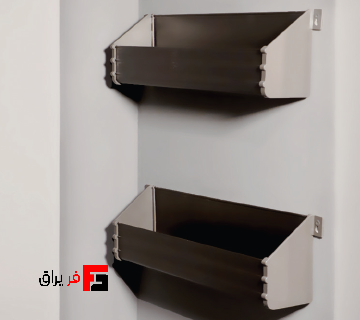 Hanging box behind the closet door