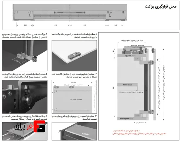 Inline two-door manual rail door air mechanism