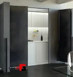 Luxury Fold Pocket Door Comedy Hinged Door Mechanism