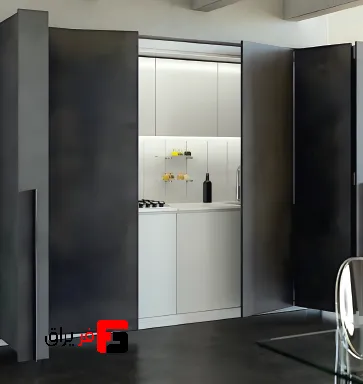 Luxury Fold Pocket Door Comedy Hinged Door Mechanism