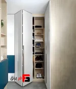 Premium model double-door folding door mechanism