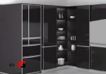 Single door swivel mechanism with 600mm width
