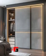 Topline built-in double-door M series rail door mechanism with brace