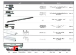 Topline surface mounted three-door L series rail mechanism with brace