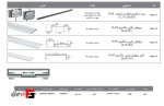 With M-braces, Topline built-in rail mechanism, three-door series