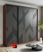 With M-braces, Topline built-in rail mechanism, three-door series