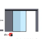 wall-hung-door-mechanism-2400mm-single-door-aluminum-profile