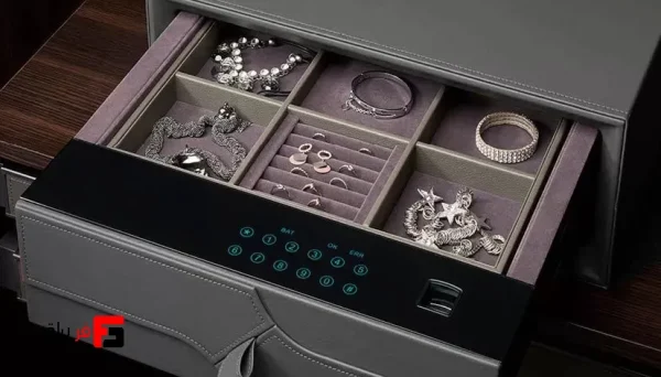 French style leather safety drawer