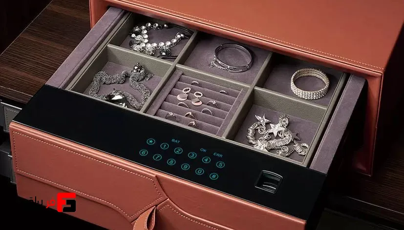 French style leather safety drawer