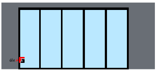 Double-walled linkage mechanism 6000 five-door movable aluminum profile construction manual