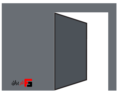 Double-walled wooden swing hinge without inscription 650mm