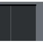 Single-wall 2400mm double-leaf linkage mechanism for electric wooden construction sliding doors