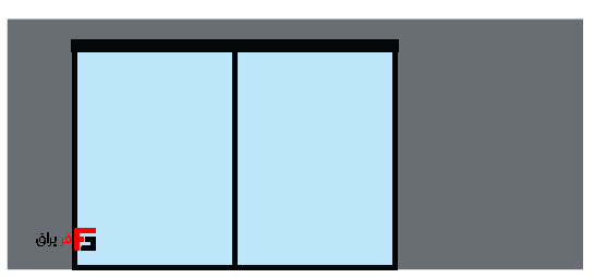 Single-wall 2400mm double sliding door linkage mechanism, manual construction aluminum profile Single-wall 2400mm double sliding door linkage mechanism, manual construction aluminum profile
