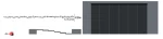 Single-wall linkage mechanism 7200mm six-door wooden sliding door manual construction
