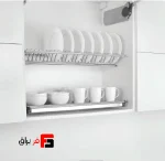 All-steel double-decker sink drainer