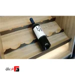 Bottle shelf profiles, brown color, width 3000mm