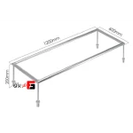 Decorative rectangular LED light show