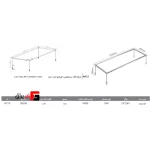 Decorative rectangular LED light show