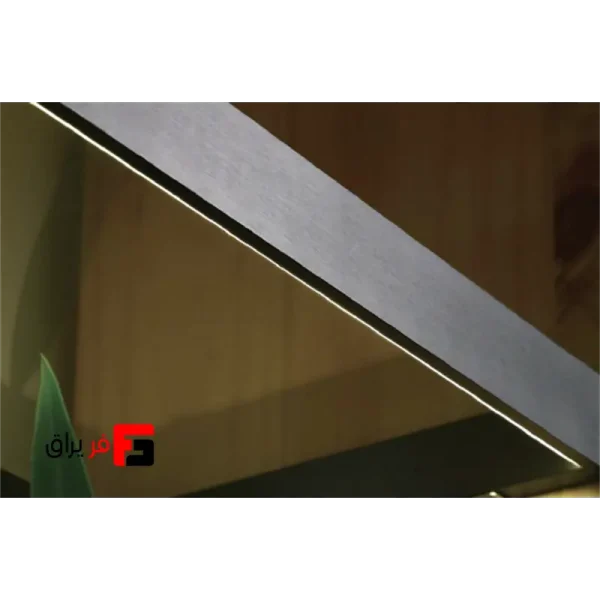 LED glass shelf light, Melo model, depth 320mm