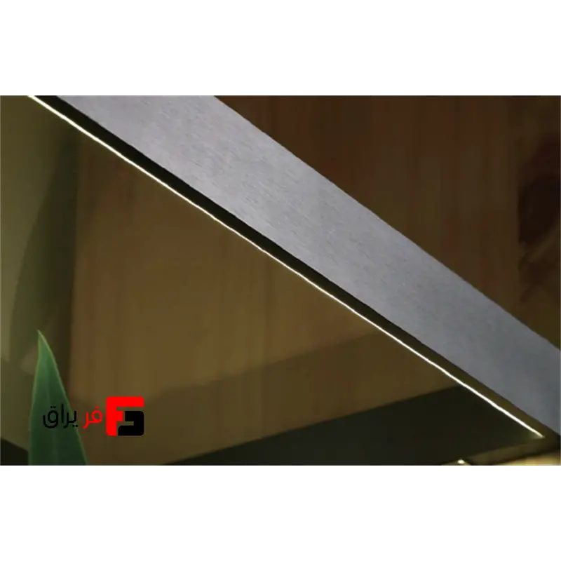 LED glass shelf light, Melo model, depth 320mm