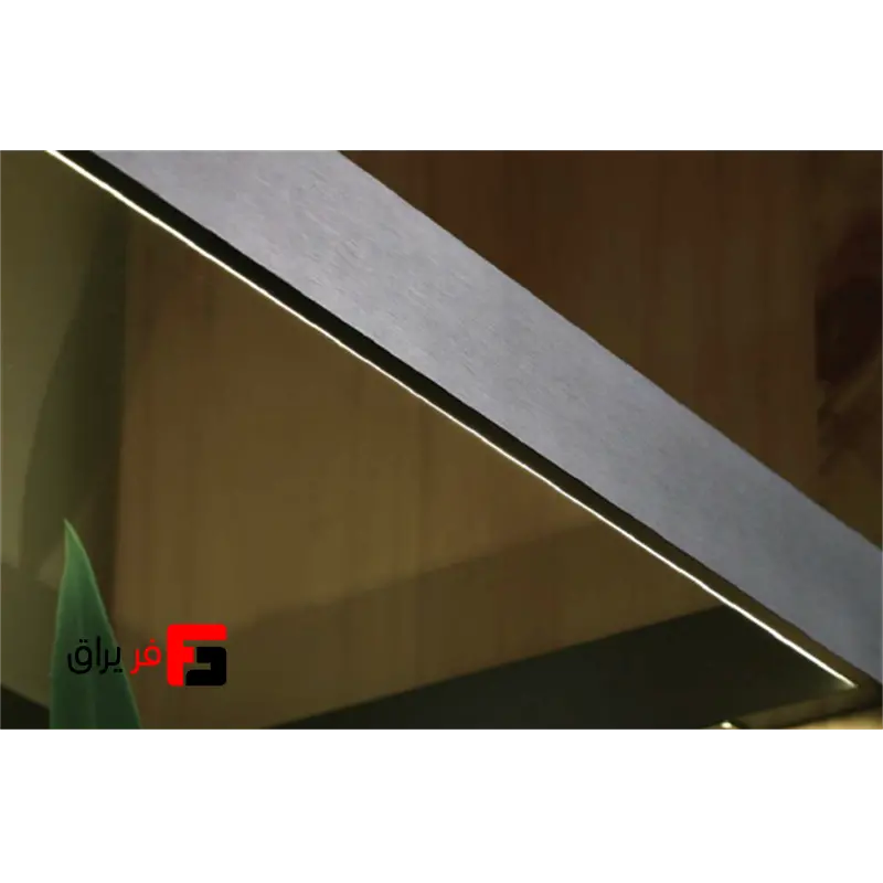 LED glass shelf light, Melo model, depth 520mm