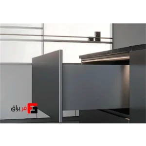 LED light for inside cabinets and drawers with front-facing illumination, Velin model