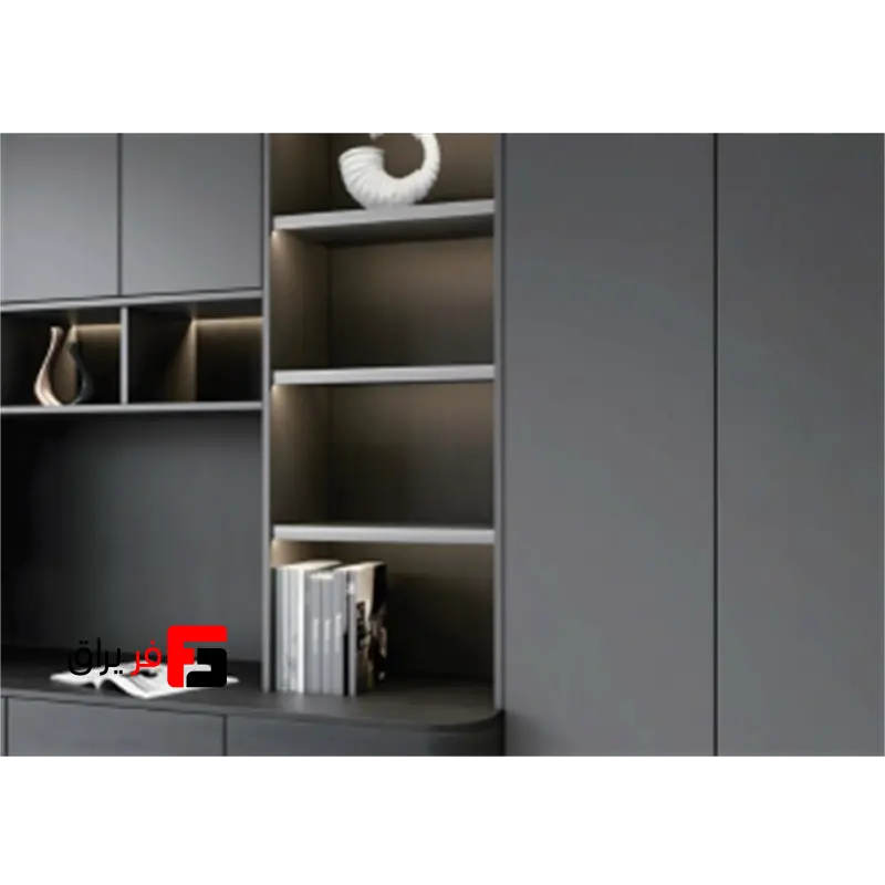LED light inside the wardrobe and cabinet for the front of the wooden shelf, Elys model