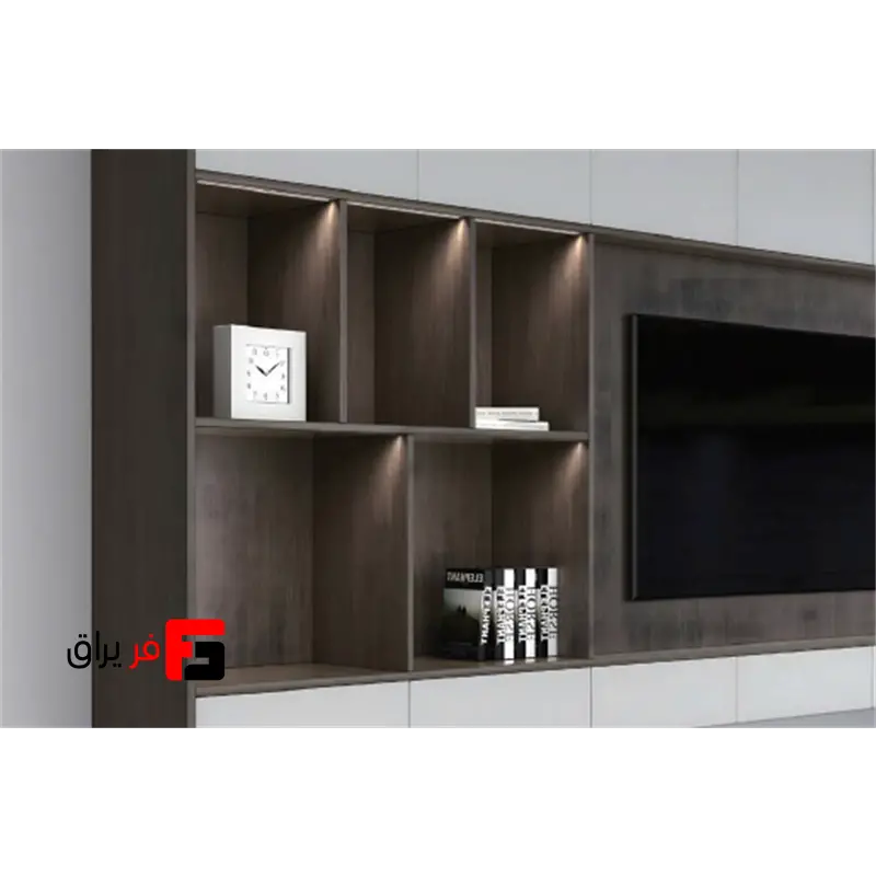 Linea recessed LED light with slanted light