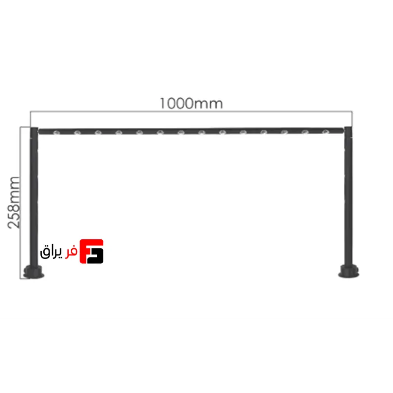 Lumi 1000mm LED linear showcase light