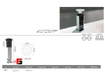 Manual lift-up power outlet