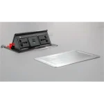 Mechanical P2O pop-up power outlet
